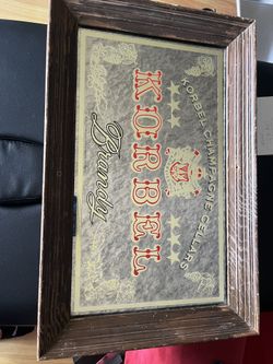 Korbel Brandy Mirror Sign 22x16