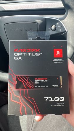 Brand new 2TB Sandisk Optimus GX 7100
