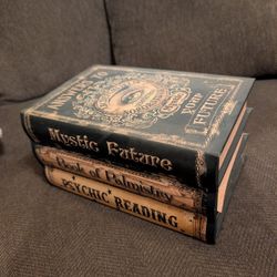 Spooky Decor Halloween Book Stack 