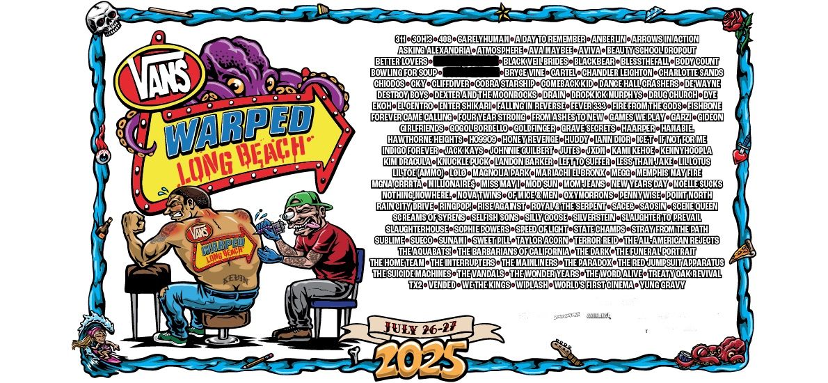 Vans Warped Tour 2-day VIP (SOLD OUT)