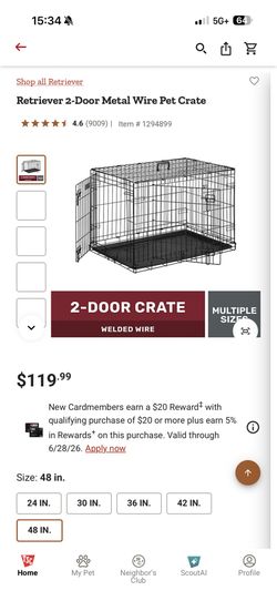 Dog crate