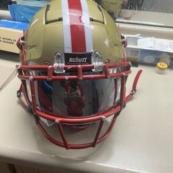 Schutt F7 Football Helmet *Shoc Clear mirror Visor