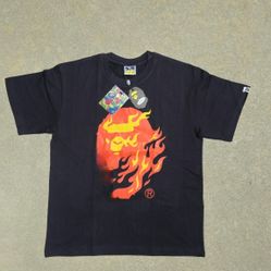 BAPE Flame Ape Head Tee