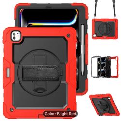 Apple iPad Pro 13 Inch Rugged Case With Screen Protector 