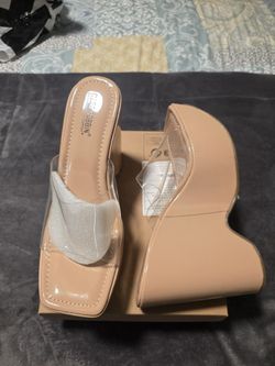 Platform Wedge Sandals Size 11