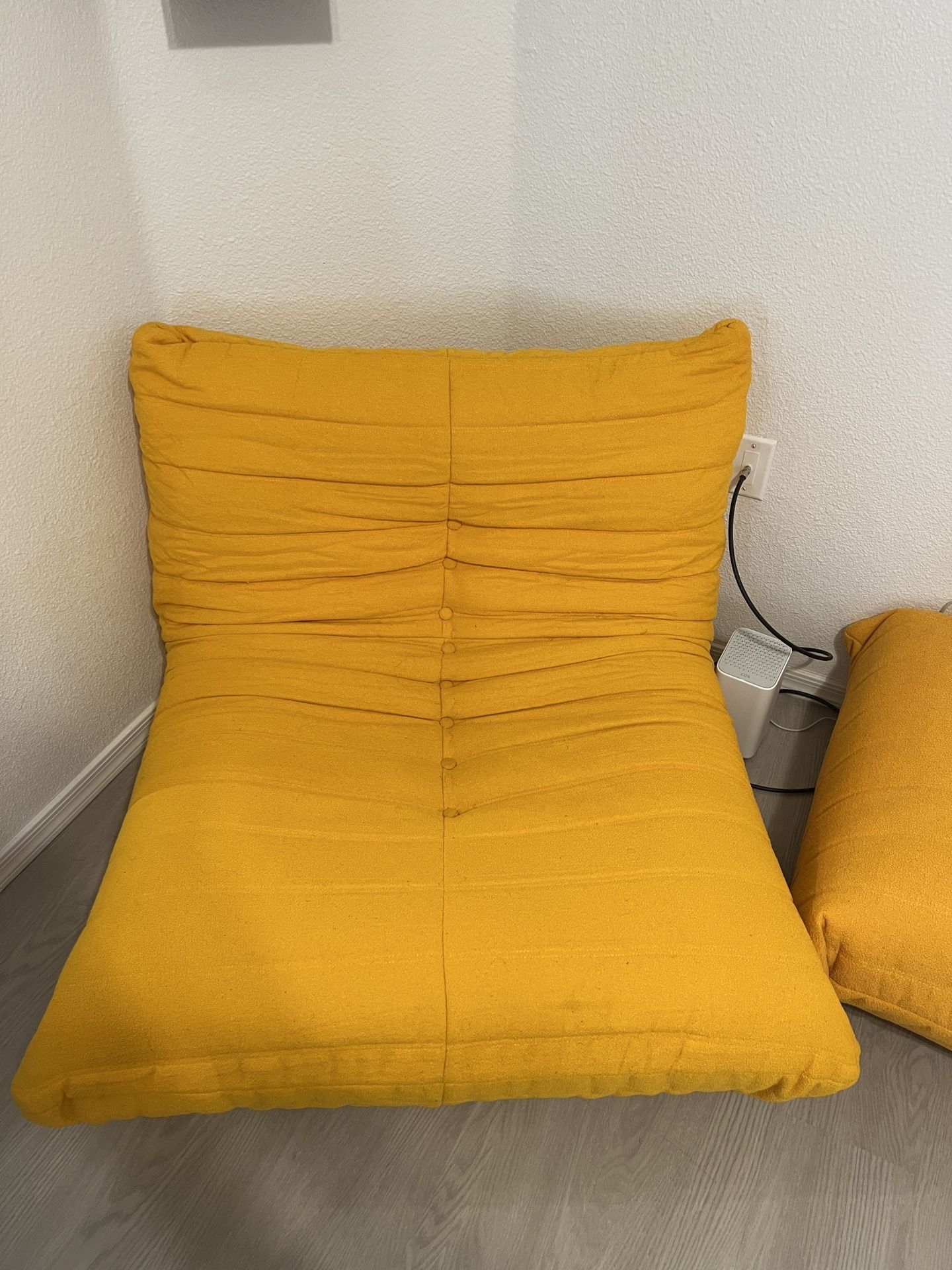 Togo Single Chair & Ottoman