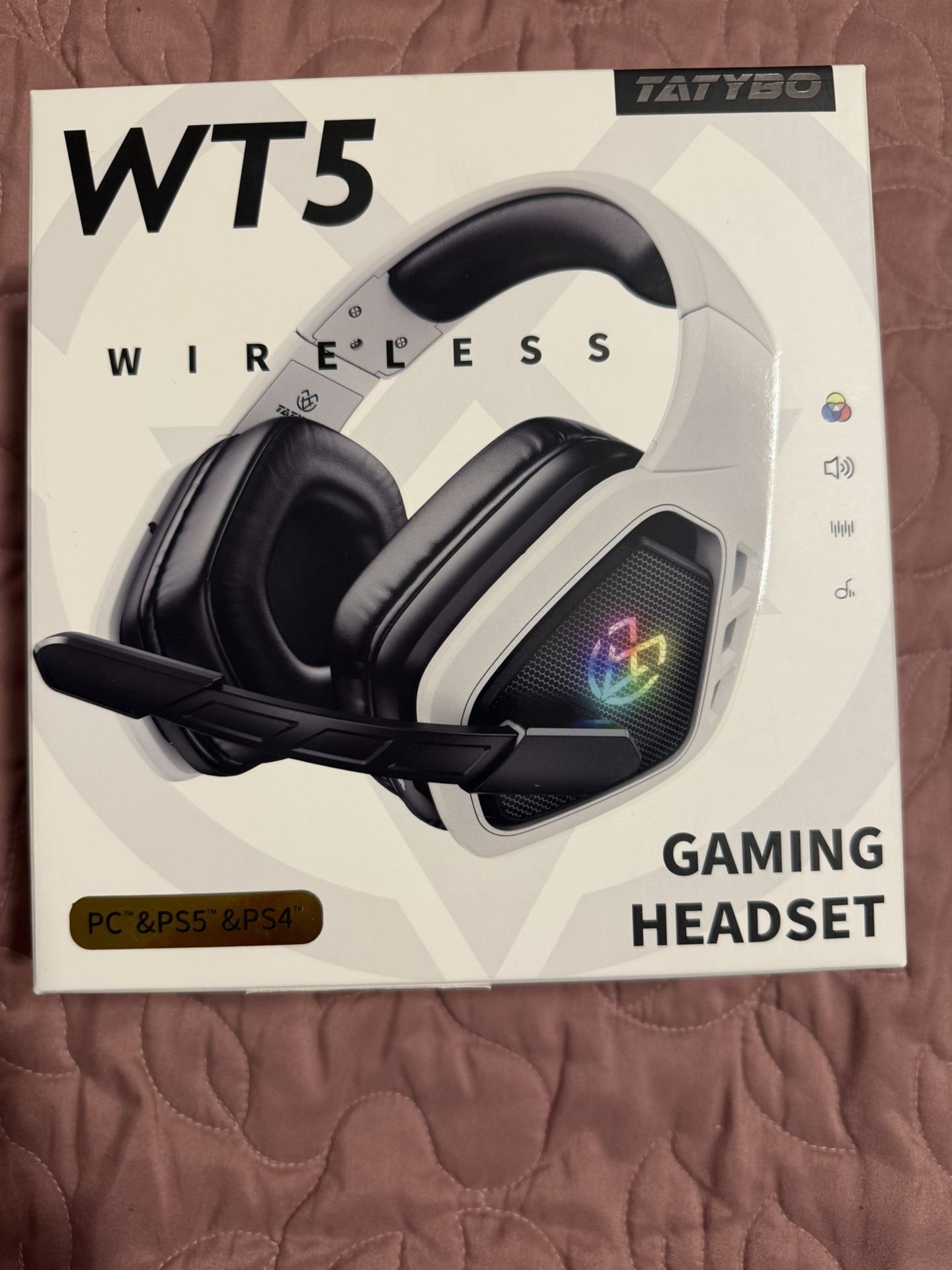Wireless Gaming Headset for PC, Ps5, Ps4