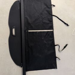 Fits 23-26 Honda Pilot Retractable Rear Trunk Cargo Cover Luggage Shade Black