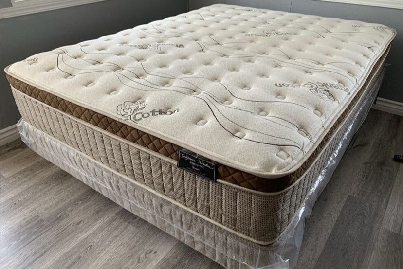 Ck Organic Cloud Edition Europillow Top 12inch Matres!!
