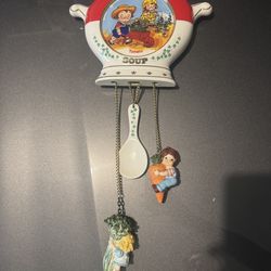 Danbury Mint Campbell Soup Kids Porcelain Clock