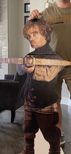 Game of thrones, Tyrion Lannister actual size cut out