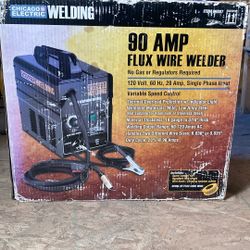 90 Amp Flux Wire Welder