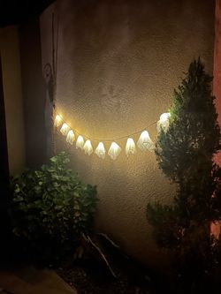 Ghost String Lights Halloween Decoration