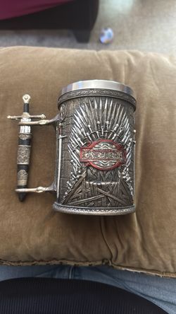 HBO Game of Thrones IRON THRONE MUG 5.5" tall XLNT!