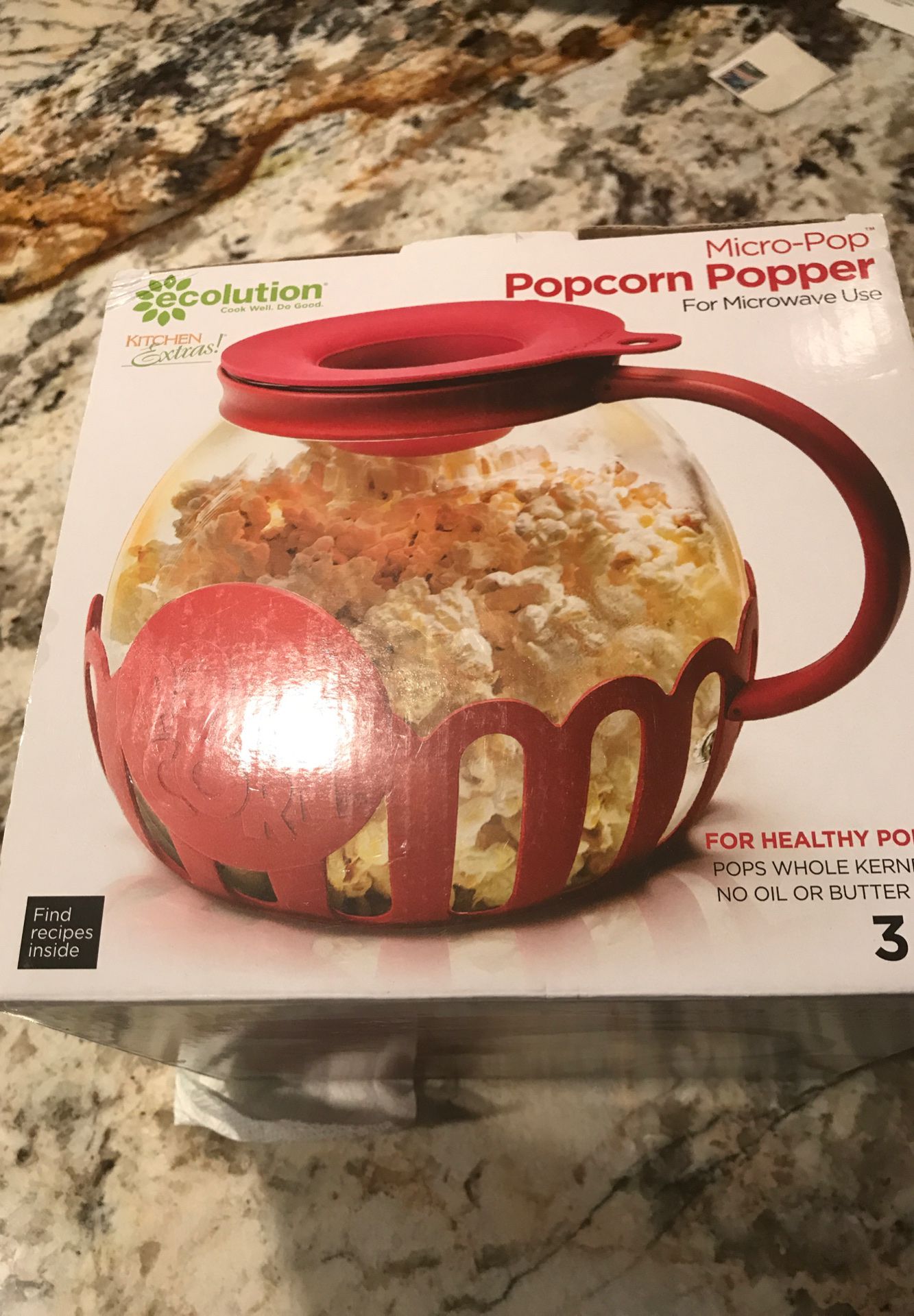 Microwave Popcorn 🍿 Popper- New