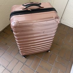 Rose Shell Large Suitcase