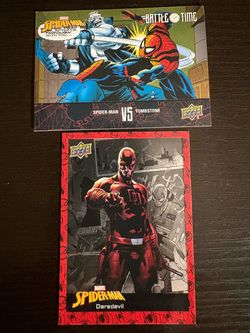 Upper Deck Marvel Spider-Man Trading Cards Lot
