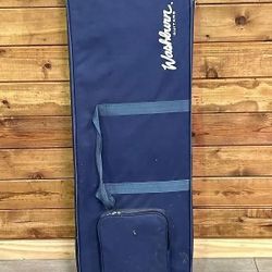 1990s Washburn Blue Polyfoam Guitar or Bass Case
