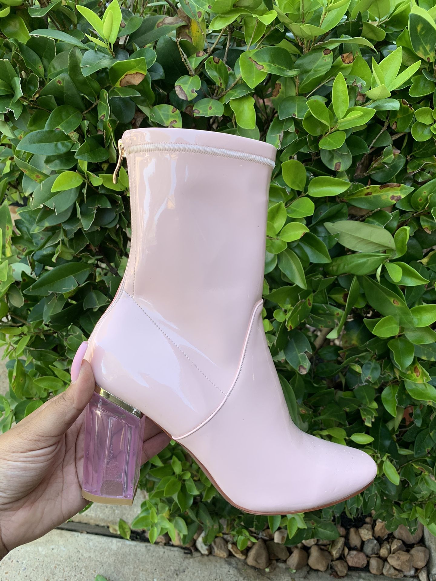 Trendy Pink boots