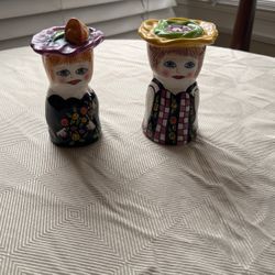 Vintage Bella Casa By Ganz Salt & Pepper