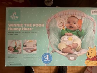 Disney Baby Winnie the Pooh Hunny Hues Vibrating Bouncer