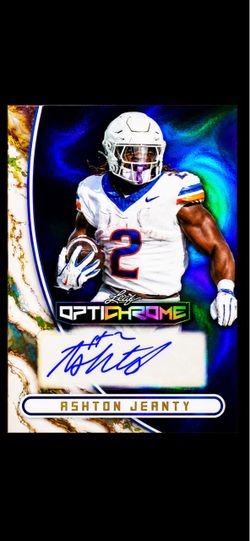 Ashton jeanty rookie auto 4/5