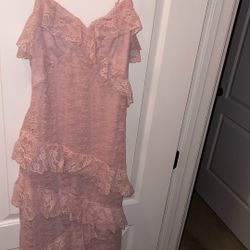Long Soft Pink Dress