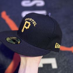 Pittsburgh Pirates Bristol P Hat Size 7 5/8 