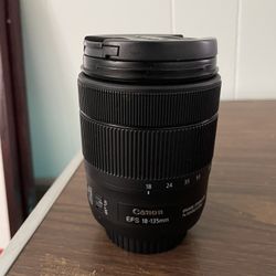 Canon EFS 18-135 3.5-5.6 NANO USM Lens