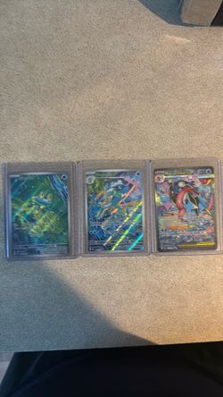 Mega greninja special illustration rare and 2 ir’s