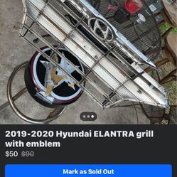 Hyundai ELANTRA grill 2020 