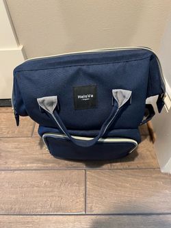 HaloVa Original Navy Blue Tote Bag