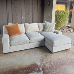 Living Spaces Sectional ( Delivery Available )