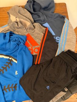 Adidas and Reebok Kids Athletic Clothing Lot size 8