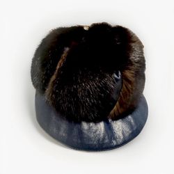 Vintage Real Fur Hat