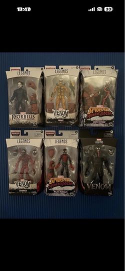 Marvel Legends Venom pool BAF Wave Completed Sealed Set Of 6 Figures NIB