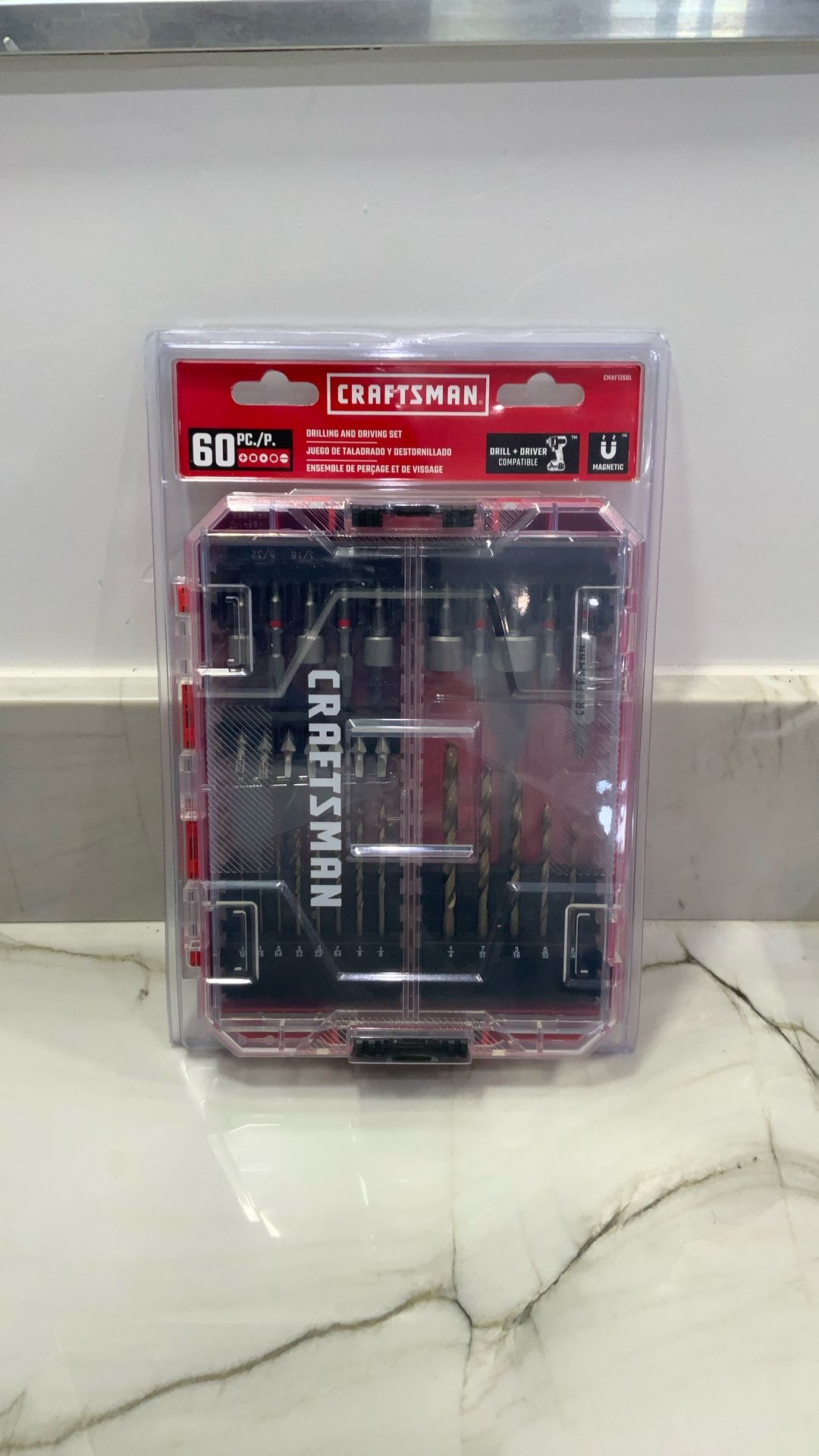 Brand New Craftsman 60pc Drilling and Driving Set