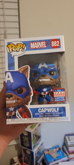 Capwolf Exclusive Funko Pop 