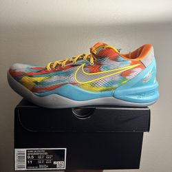 Mens Nike Kobe 8 Protro Size 9.5 Venice Beach 