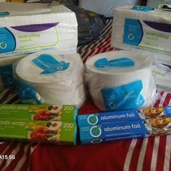Disposable Plates, Napkins, Plastic Cups & more... 