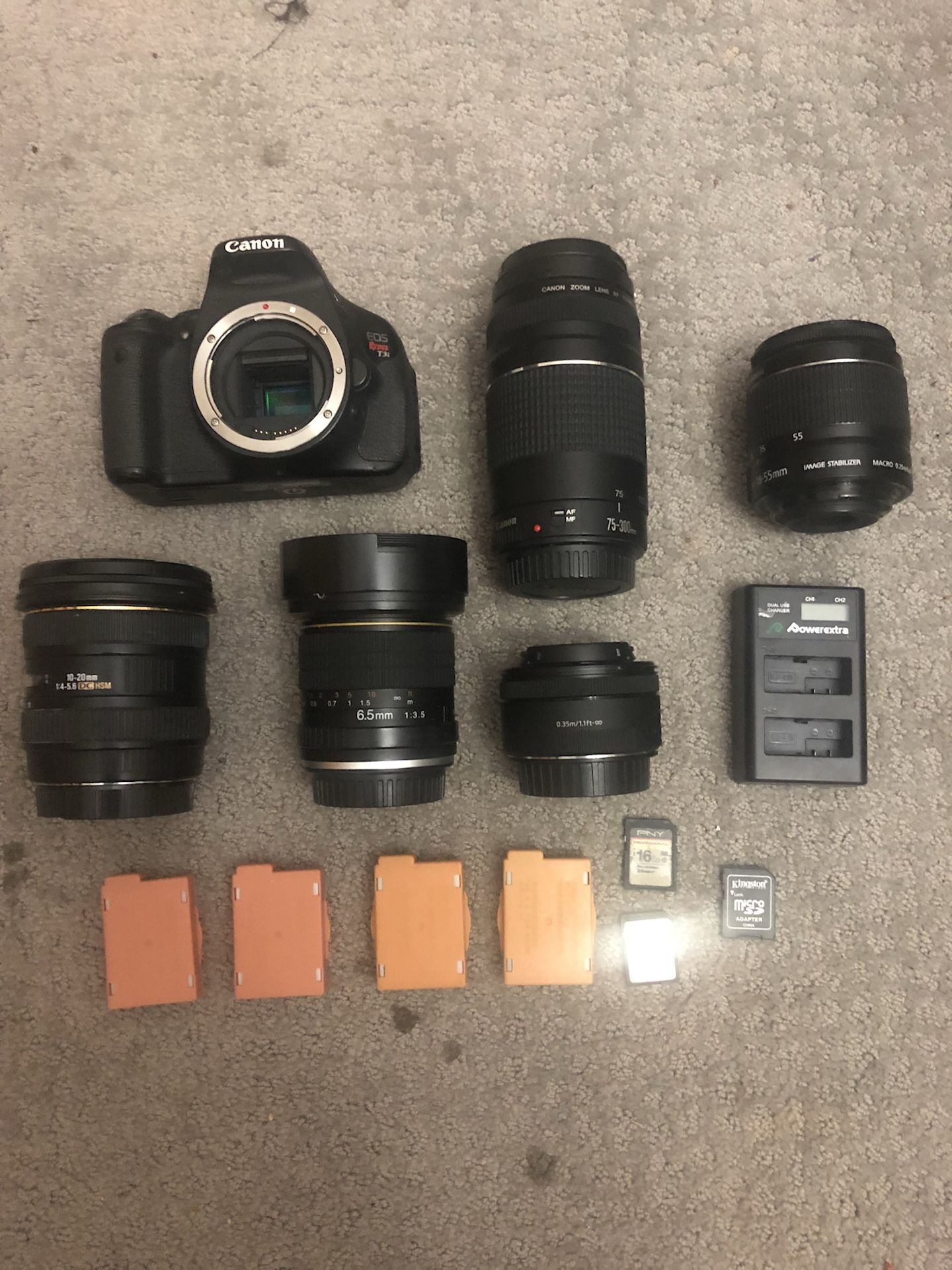 Canon T3i complete camera bundle