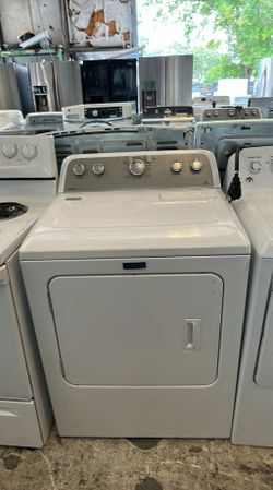 Maytag White Dryer with SensorDry Tech