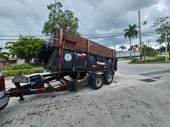 Trailer 7x14 "2016" obviously used and has some rust in the bed only.  Pulls and works perfectly. BILL OF SALE ONLY.