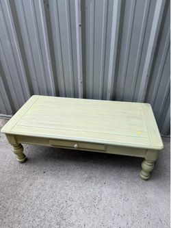 Coffee table and table