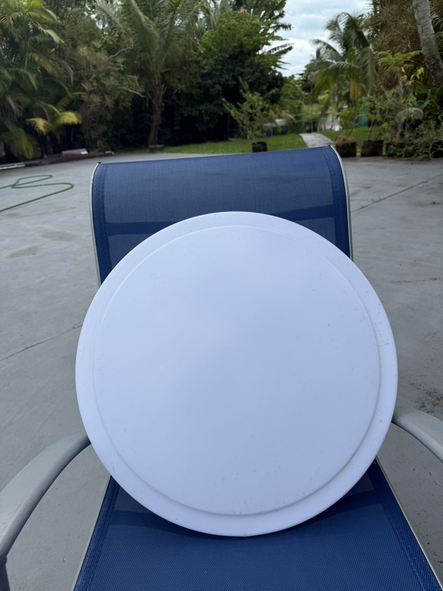 LED Flush Mount Ceiling Light Fixture, 20” diameter ~works