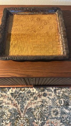 Pier One  Ceramic Square Serving Platter