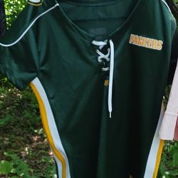Women's small Official Packers Jersey