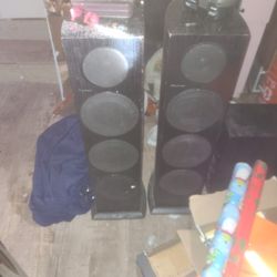 Pioneer SP-FS51-LR Pair Black Floor Standing Speakers By Andrew Jones