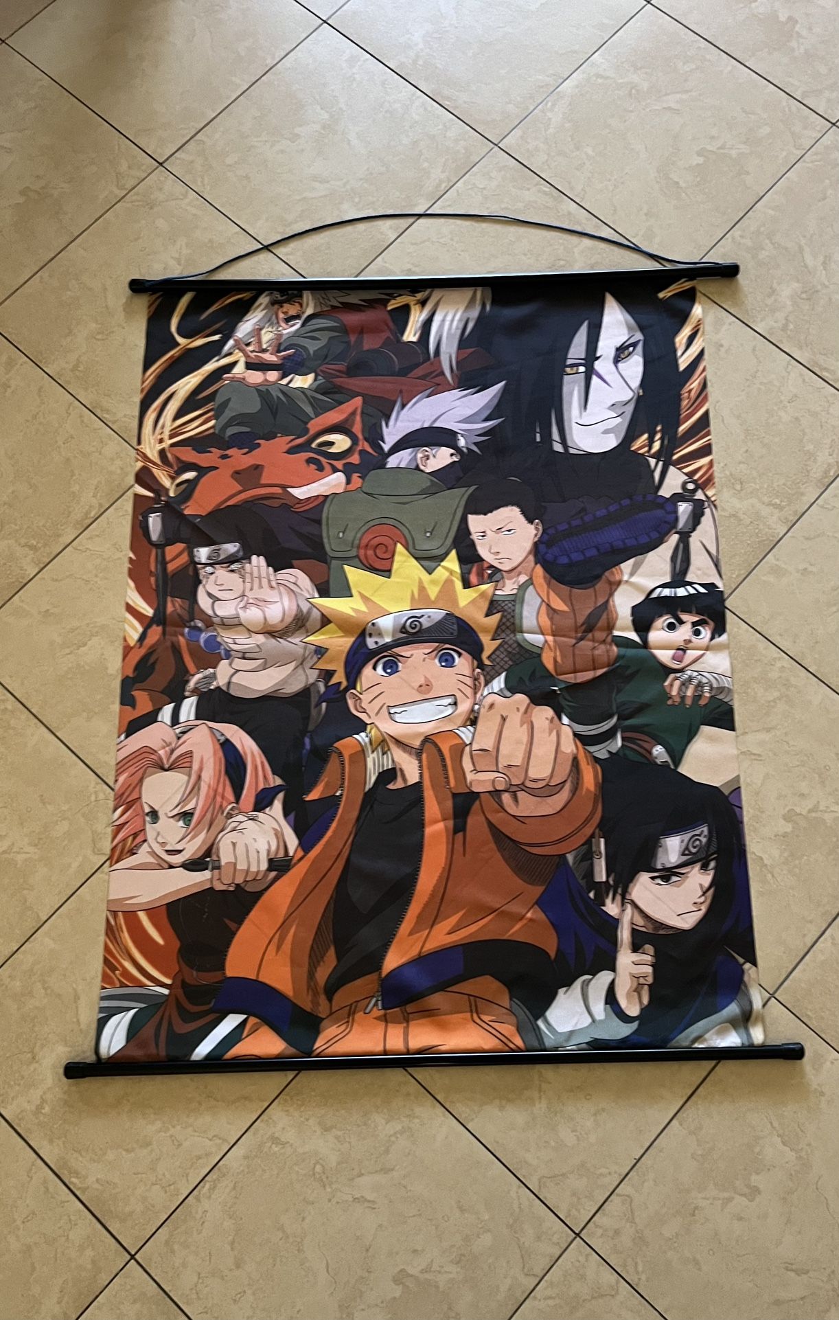 Naruto Sasuke Anime Wall Poster 40 x 32