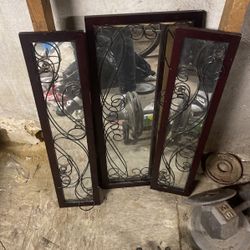 Mirrors With Candle Holders 